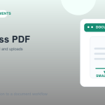 Original illustration: compressing a PDF for easier sharing
