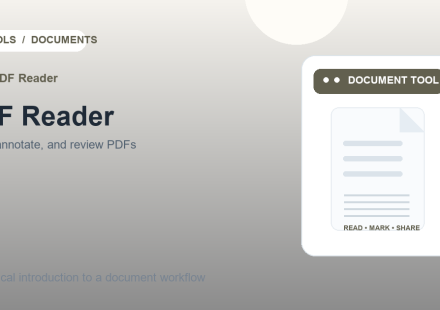 Original illustration: reading and annotating a PDF document