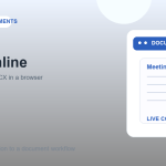 Original illustration: editing a Word document in a web browser