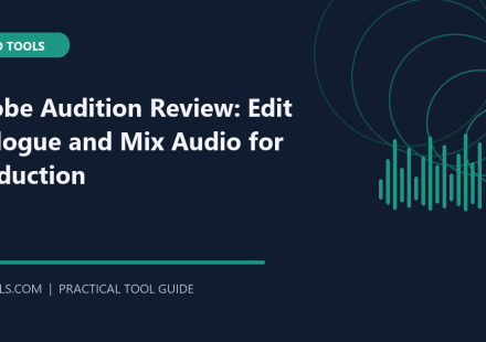 Adobe Audition Review: Edit Dialogue and Mix Audio for Production