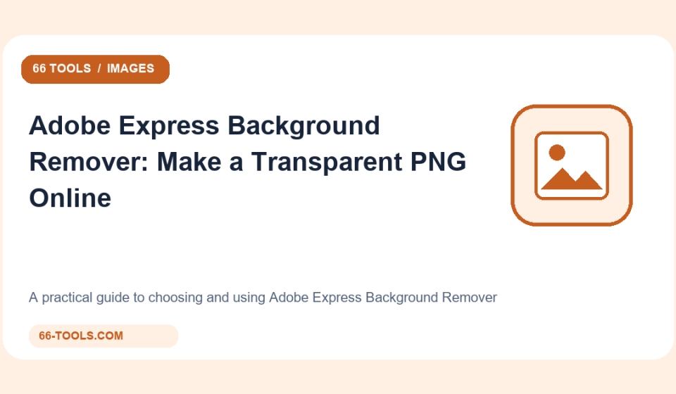 Original images tools cover for Adobe Express Background Remover