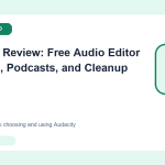 Original audio tools cover for Audacity