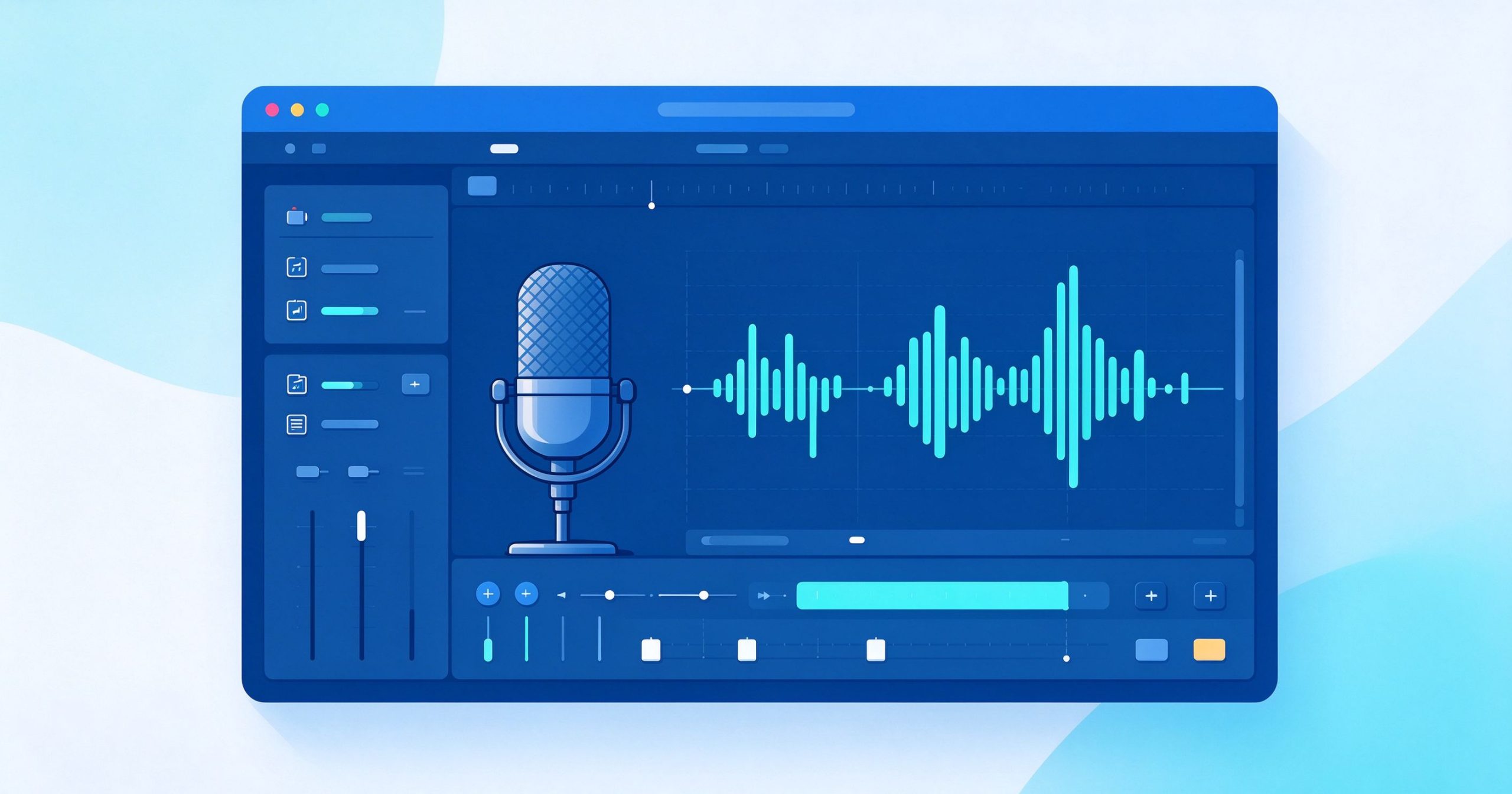 Audacity free open-source audio recorder editor