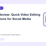 Original video tools cover for CapCut