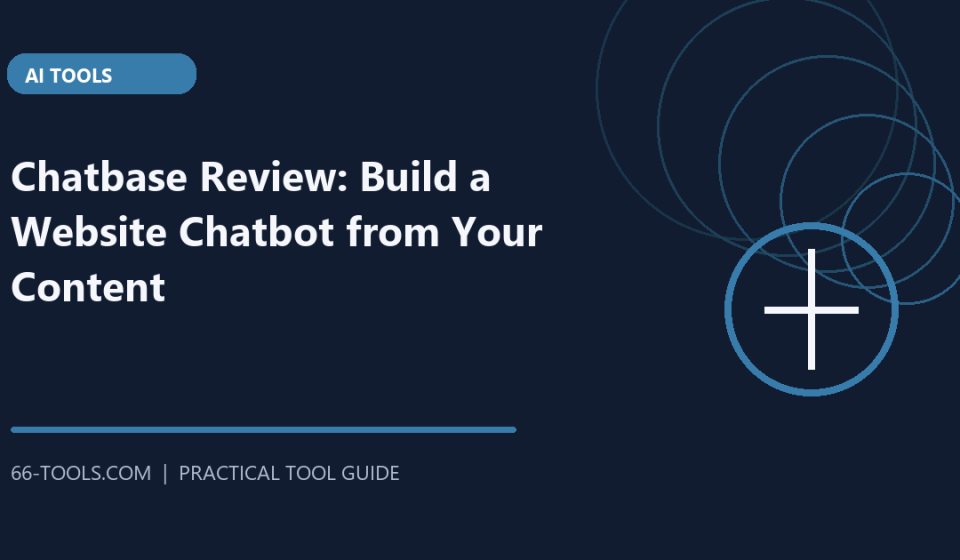 Chatbase Review: Build a Website Chatbot from Your Content