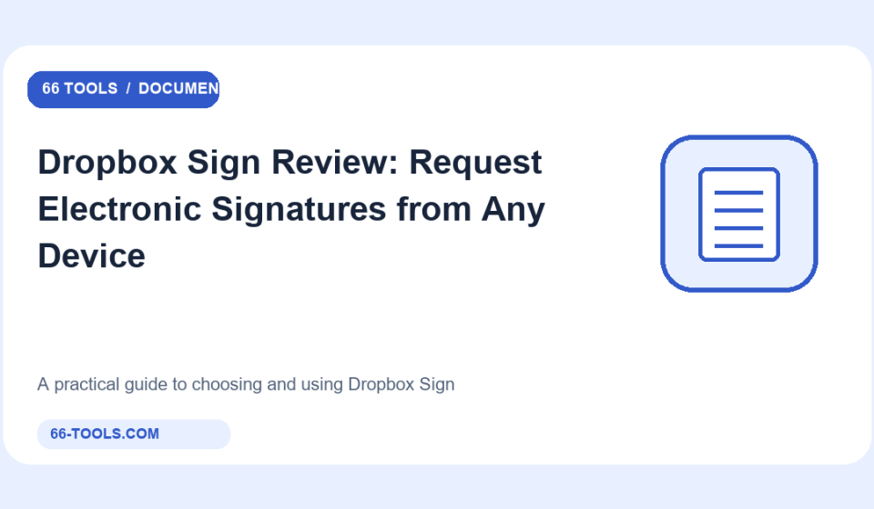 Original documents tools cover for Dropbox Sign