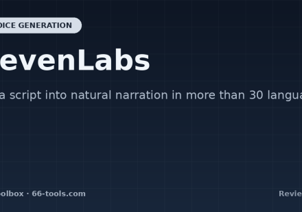 ElevenLabs review: turn a script into natural narration in more than 30 languages