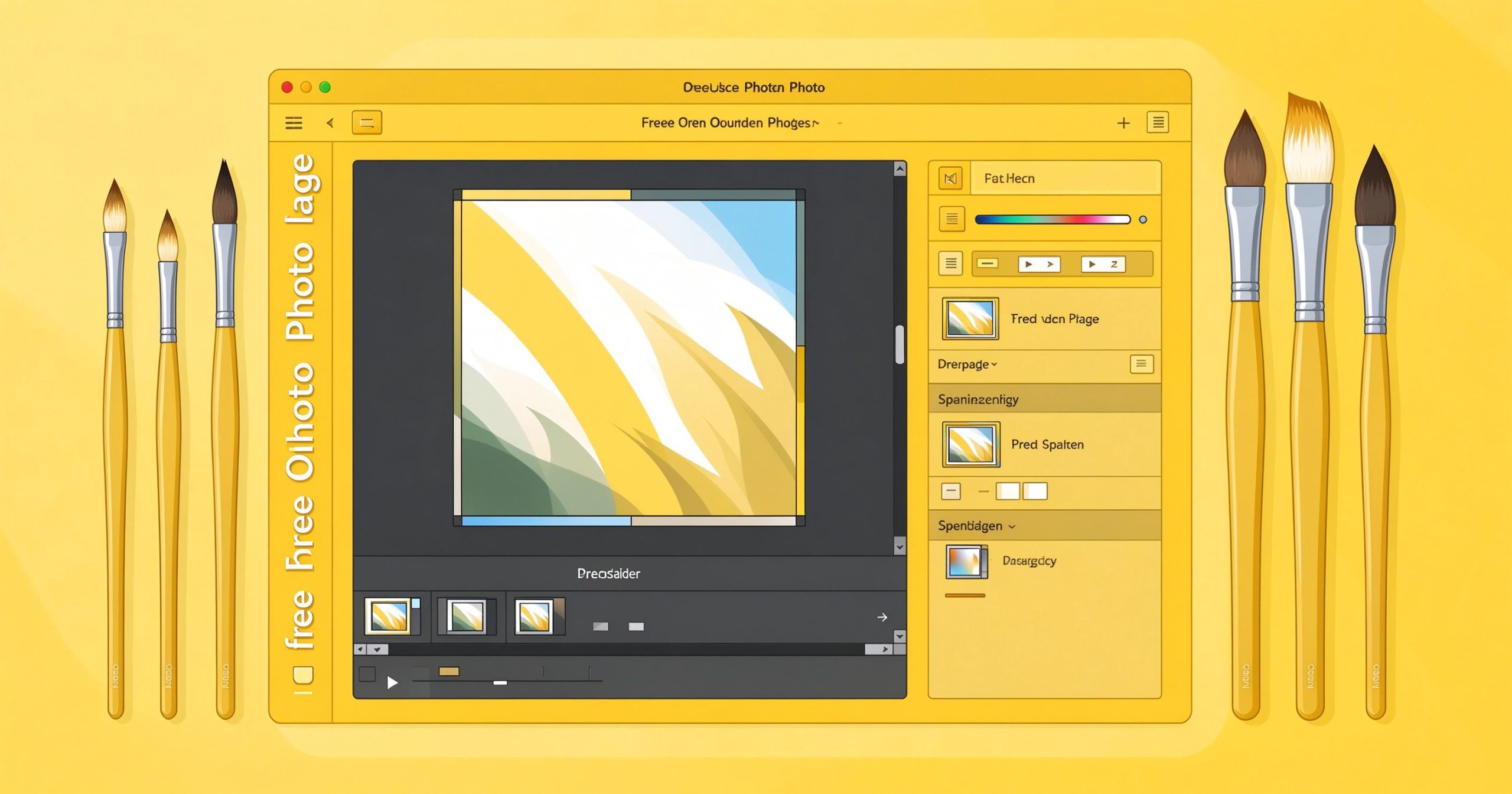 GIMP free open-source photo editor interface
