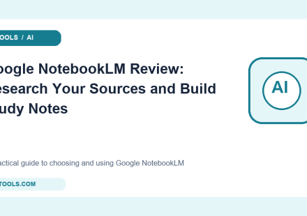 Original ai tools cover for Google NotebookLM