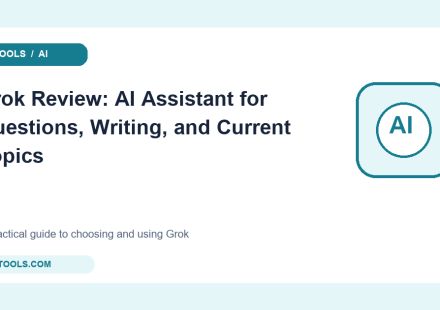 Original ai tools cover for Grok
