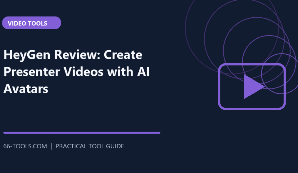 HeyGen Review: Create Presenter Videos with AI Avatars