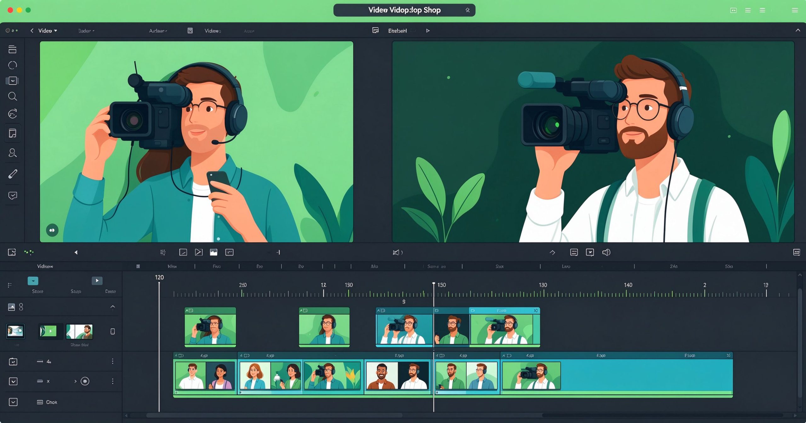 Kdenlive free open-source multi-track video editor