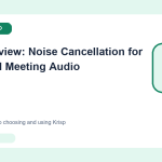 Original audio tools cover for Krisp
