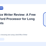 Original documents tools cover for LibreOffice Writer