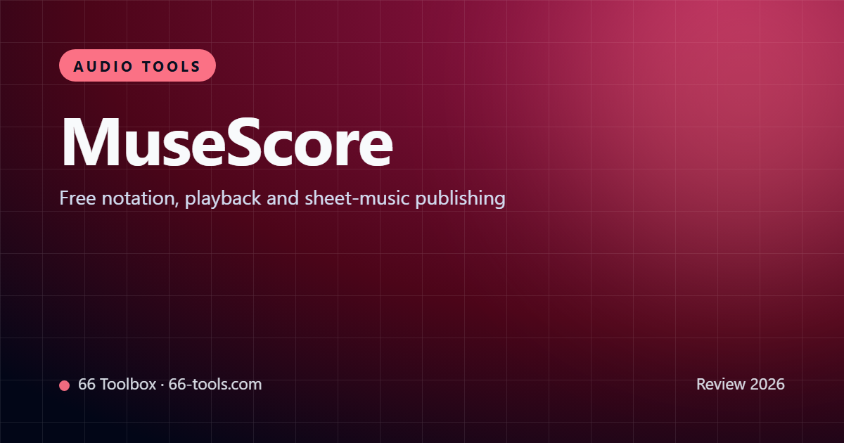 Отзив за MuseScore: Безплатен нотен запис и нотни партитури