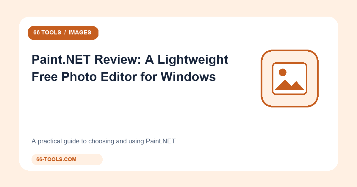 Paint.NET apžvalga: lengvas nemokamas nuotraukų redaktorius Windows