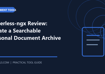 Paperless-ngx Review: Create a Searchable Personal Document Archive