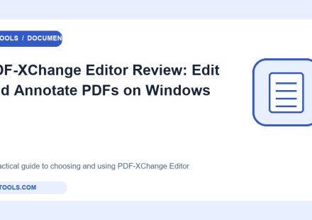 Original documents tools cover for PDF-XChange Editor