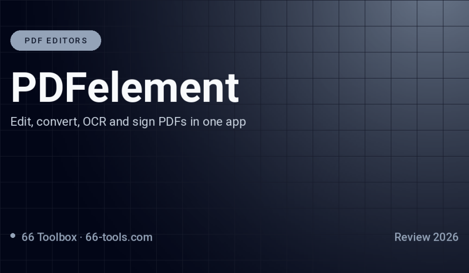 PDFelement Review: An All-in-One PDF Editor with OCR and AI