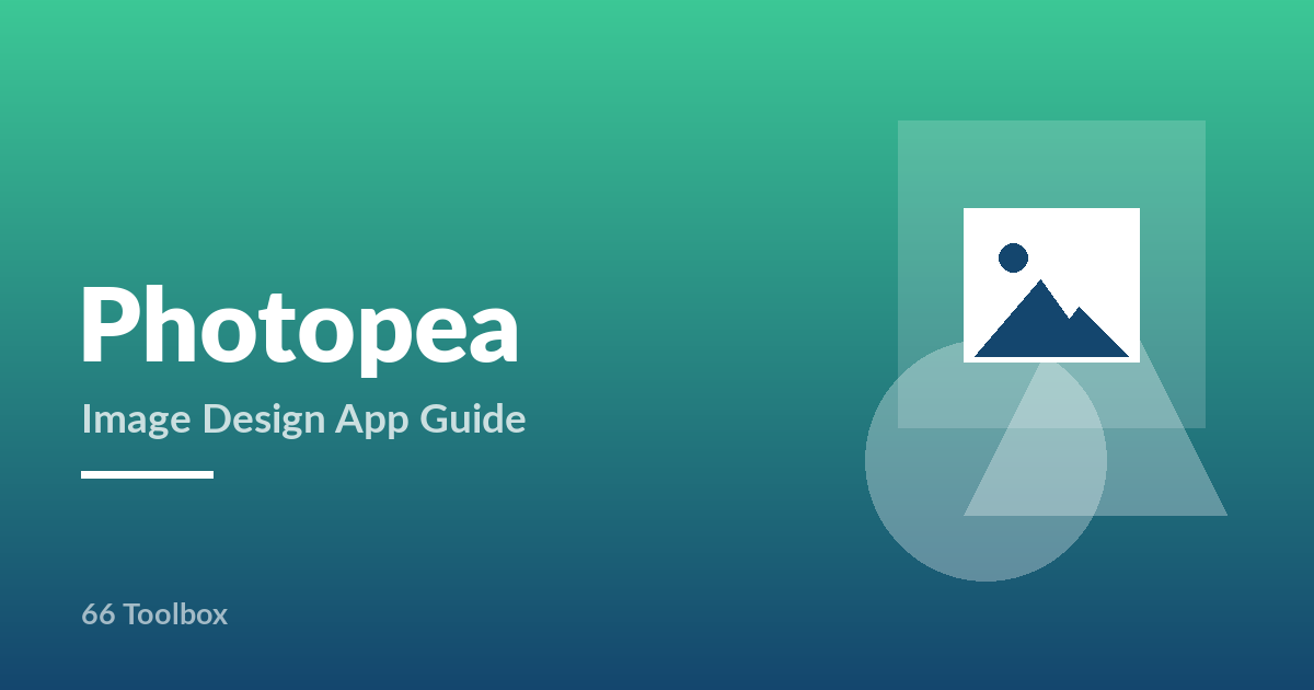 Photopea image design app guide
