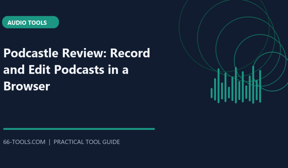 Podcastle Review: Record and Edit Podcasts in a Browser