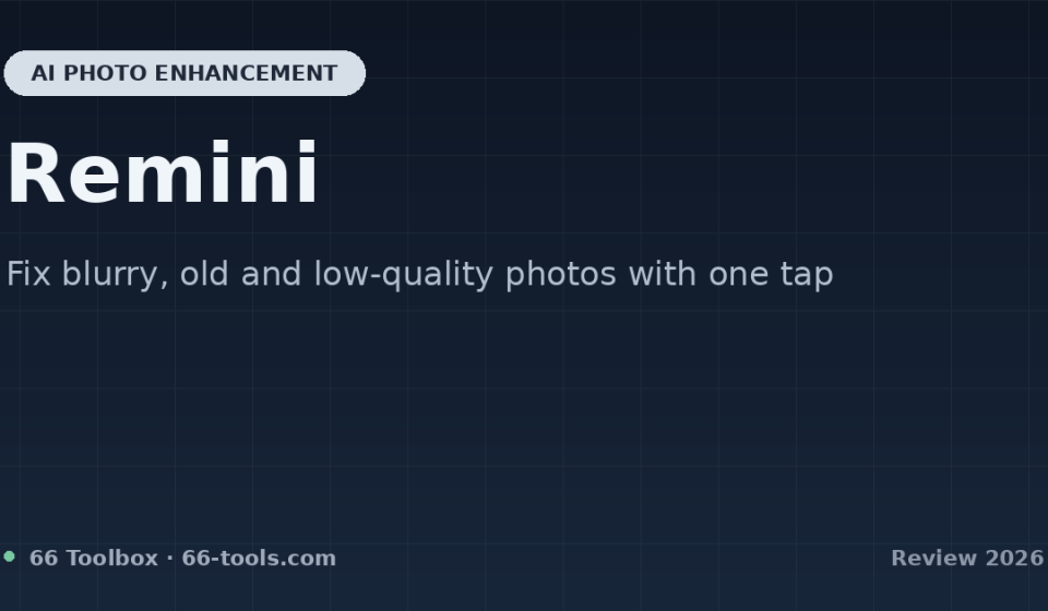 Remini review: AI photo enhancement for blurry and old photos
