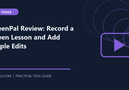 ScreenPal Review: Record a Screen Lesson and Add Simple Edits