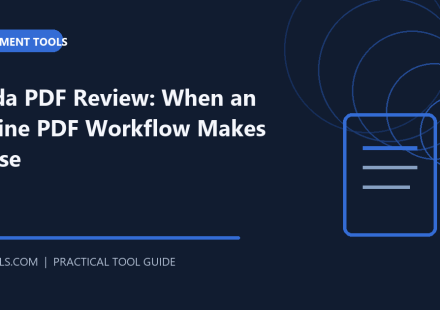 Sejda PDF Review: When an Online PDF Workflow Makes Sense