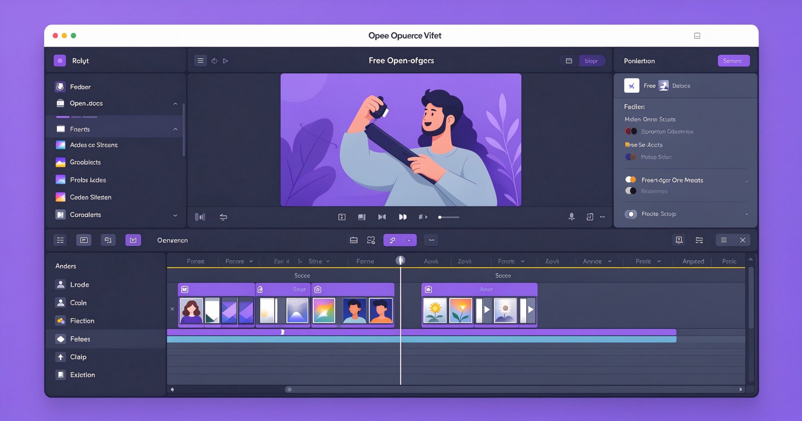 Shotcut free open source video editor