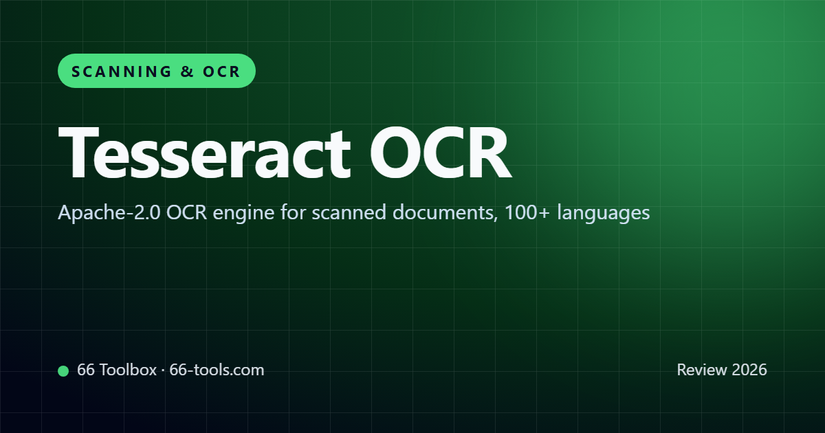 Léirmheas Tesseract OCR: OCR foinse oscailte in aisce le haghaidh doiciméad scanta