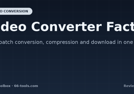 Video Converter Factory review: batch conversion, compression and download on Windows